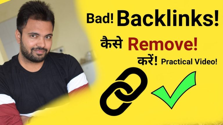 How To Remove Bad Backlinks from your Website | Improve Your SEO | Disavow Tool
