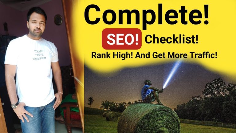 Complete SEO CheckList To Boost Your Traffic From Google (23+ Points)