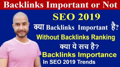 Importance of Backlinks - SEO Ranking Factors 2019 - SEO 2019 Trends | Hindi